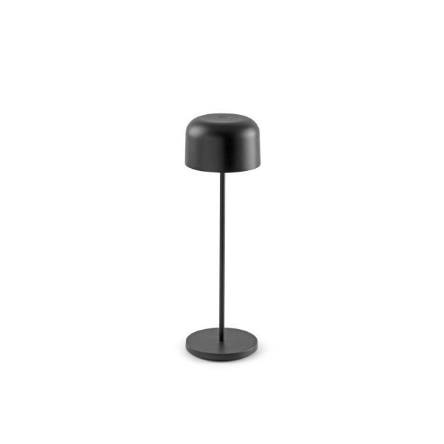 Faro Mavis - draagbare lamp - Ø 11 x 36 cm - 3W LED incl. - IP54 - mat zwart