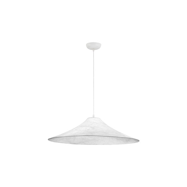 Nova Luce Oket - hanglamp - Ø 90 x 180 cm - zandwit