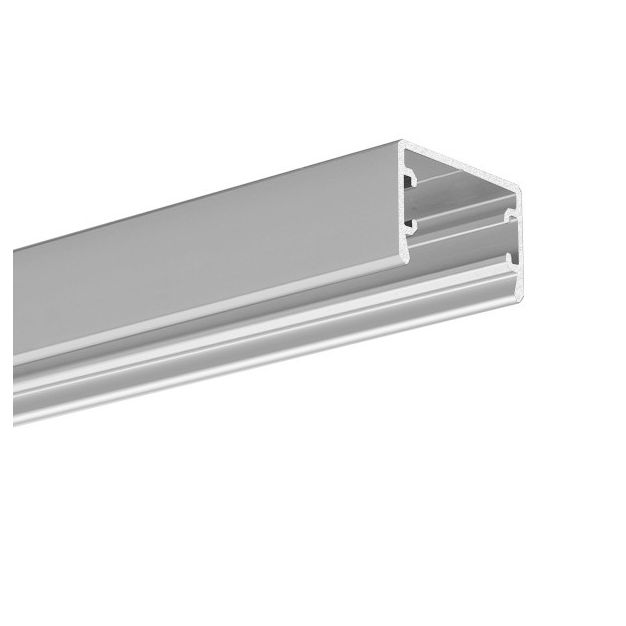 Klus Glaza-ll - ledprofiel - 2,62 x 1,62 cm - geanodiseerd zilver