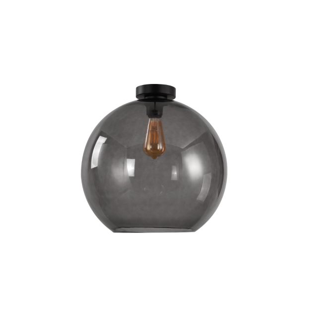 Artdelight Marino - plafondverlichting - Ø 40 x 40 cm - gerookt