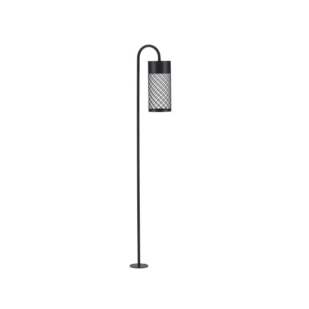 Nova Luce Motley - tuinpaal - Ø 10 x 100 x 18,5 cm - 9W LED incl. - IP65 - zandzwart