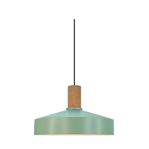 Nordlux Elvas cork - hanglamp - Ø 37,5 x 234,5 cm - groen