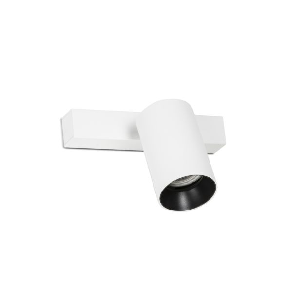 Faro Stan - opbouwspot 1L - 17,5 x 14,2 x 9,8 cm - mat wit
