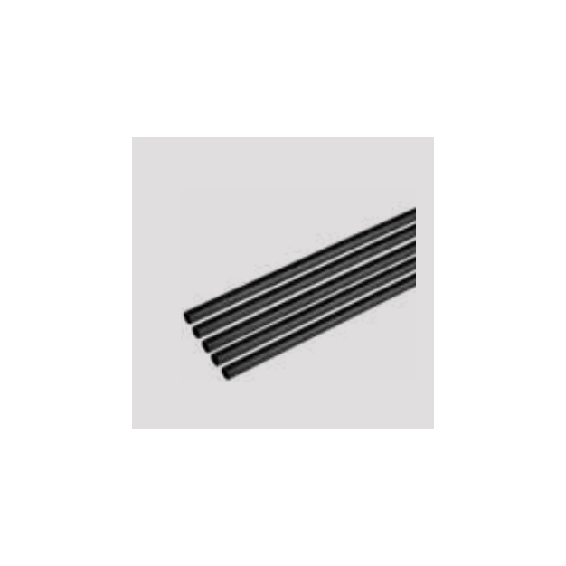 Heatsail Stangen - set van 3 - ø 1 x120 cm - zwart
