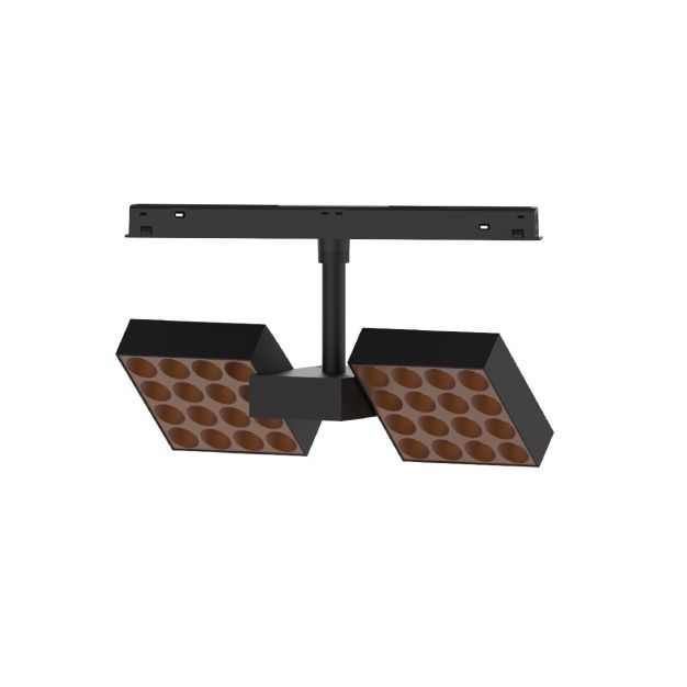 VK Lighting Eiva - magnetisch railsysteem - railspot - 21,4 x 7,8 x 2,4 cm - 20W LED incl. - DALI dimbaar - zwart