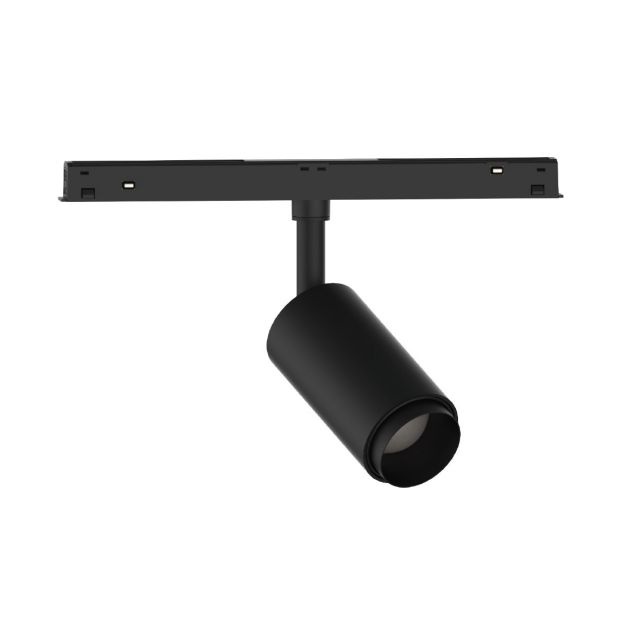 VK Lighting Eiva - magnetisch railsysteem - railspot met zoom - Ø 4,5 x 9cm - 15W LED incl. - DALI dimbaar - zwart