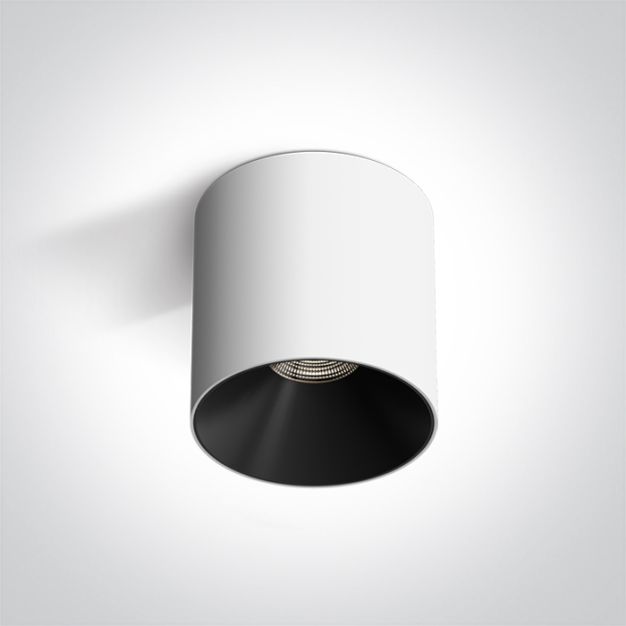 ONE Light Wall & Ceiling LED - opbouwspot 1L - Ø 8 x 8,5 cm - 10W LED incl. - wit