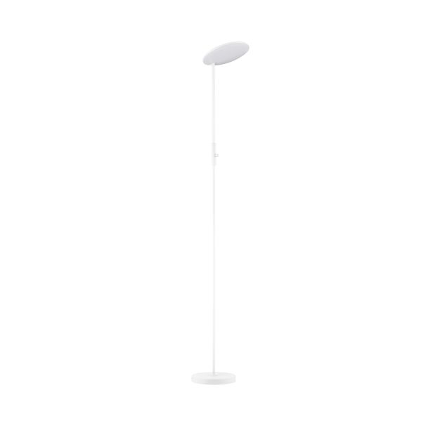 Nova Luce Notos - staanlamp - 27 x 205 cm - 30W dimbaar LED incl. - zandwit