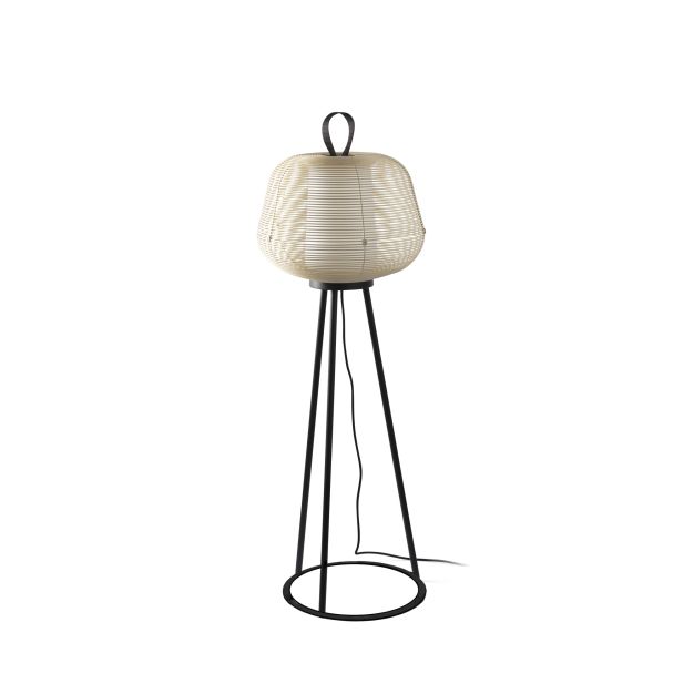Faro Nara - vloerlamp - 56 x 120 x 46 cm - IP65 - beige