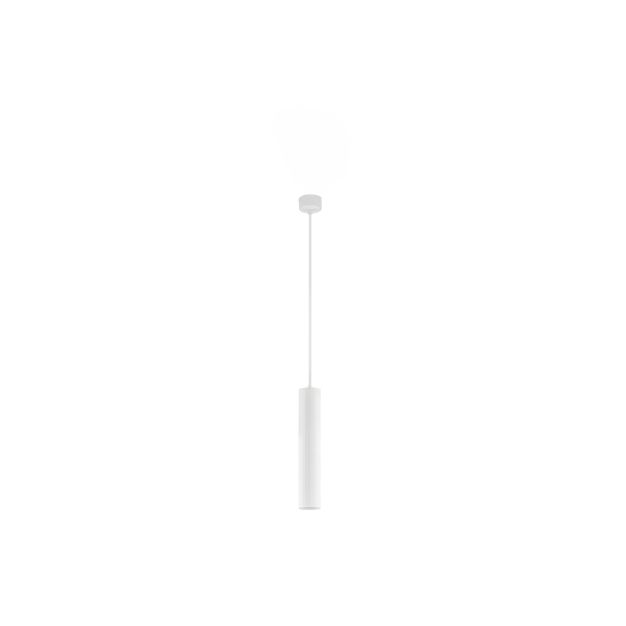Nova Luce Mare - hanglamp - Ø 5,5 x 183 cm - zandwit