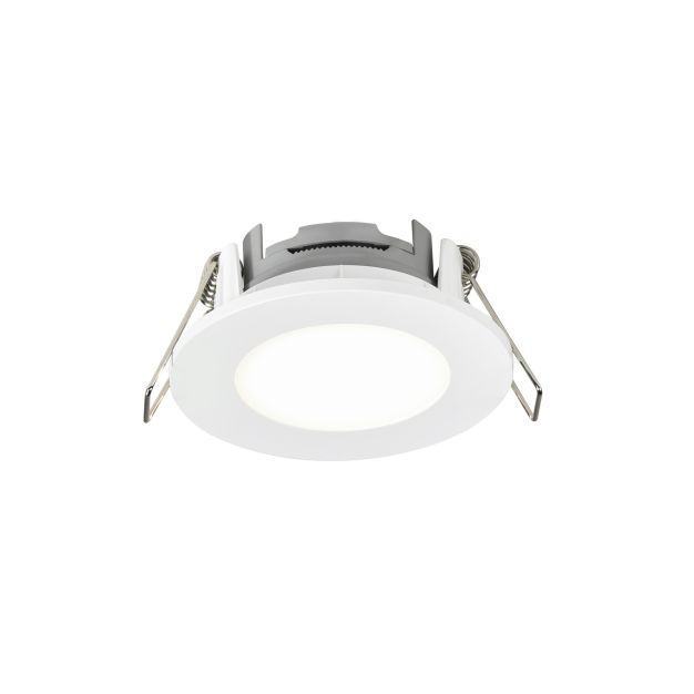Nordlux Leonis 3-Kit - inbouwspot - Ø 85 mm, Ø 68 mm inbouwmaat - 4,5W LED incl. - IP65 - wit