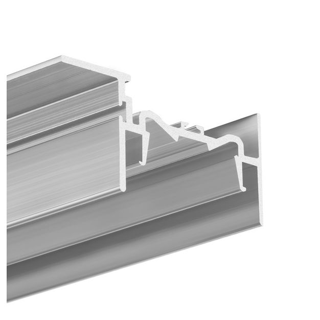 Klus FOLED-50-SUF - inbouw LED profiel voor spanplafonds - 5,46 cm vensterbreedte - aluminium