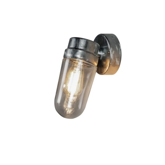 Konstsmide Vega - buiten wandlamp - 11,5 x 18,5 x 24,5 cm - IP54 - gegalvaniseerd staal