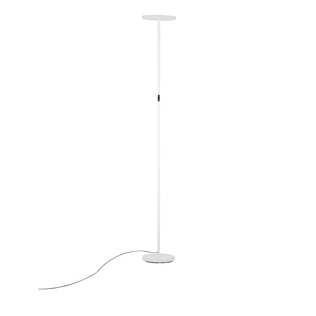 Nova Luce Sinkro - vloerlamp - 25 x 180,6 cm - 30W dimbare LED incl. - zandwit