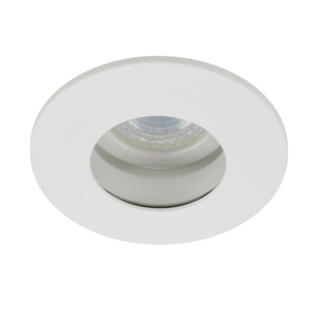 Projectlight Zeus - inbouwspot - Ø 90 mm, Ø 74 mm inbouwmaat - IP65 - wit