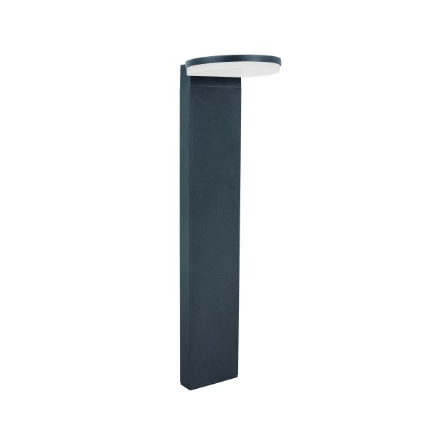 Nova Luce Posen - tuinpaal - 18 x 19 x 65 cm - 10W LED incl. - IP65 - antraciet