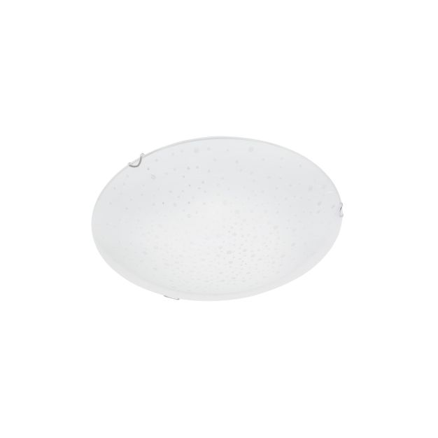 Nova Luce Minori - plafondverlichting - Ø 40 x 9,5 cm - wit