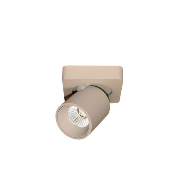 Artdelight Laguna - opbouwspot 1L - Ø 10 x 9,5 cm - 6W dimbare LED incl. - champagne