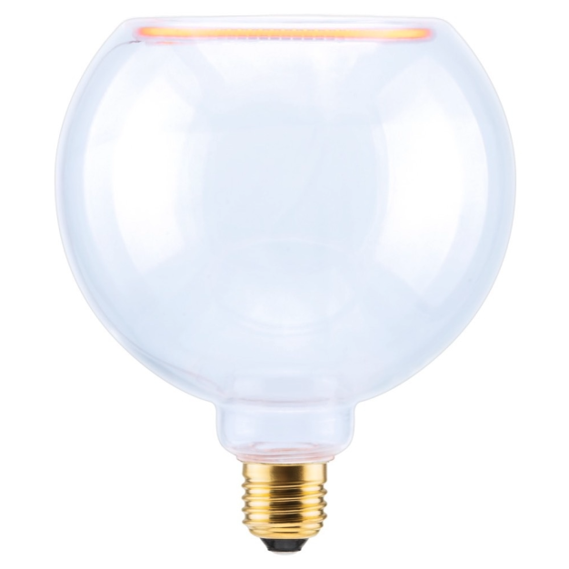 Segula LED lamp - Floating Globe - Ø 15 x 18,5 cm - E27 - 6W dimbaar - 1900K - transparant