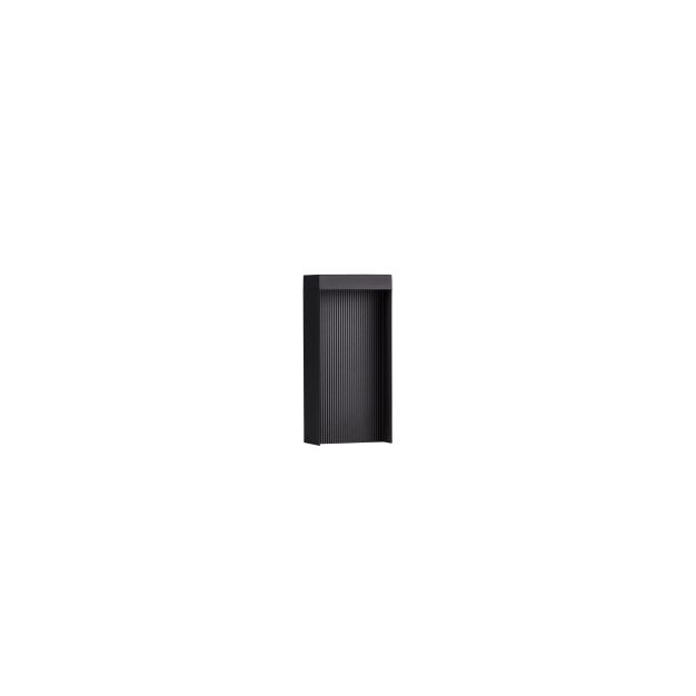 Nova Luce Alley - tuinpaal - 14 x 30 x 8 cm - 8W LED incl. - IP65 - donker antraciet