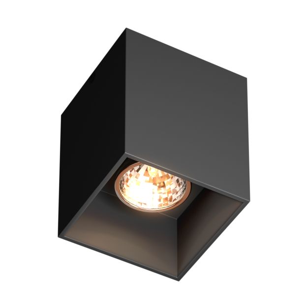 Zuma Line Square Next - opbouwspot - 8,2 x 8,2 x 9,5 cm - zwart