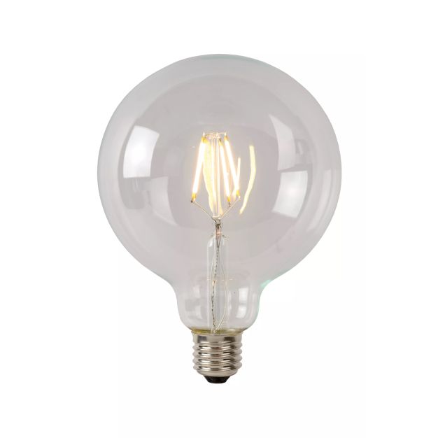 Lucide LED class A filament lamp - Ø 9,5 x 13,8 cm - E27 - 7W niet dimbaar - 2700K - transparant