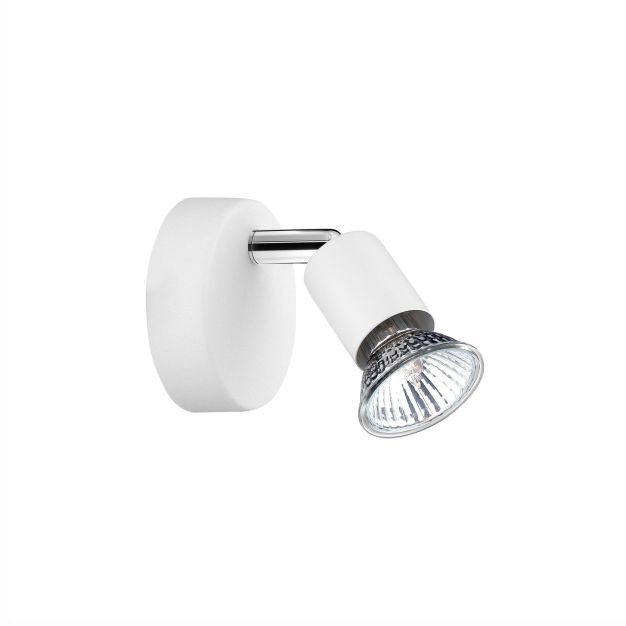 Nova Luce Base - opbouwspot - 8 x 6,7 x 10,9 cm - mat wit