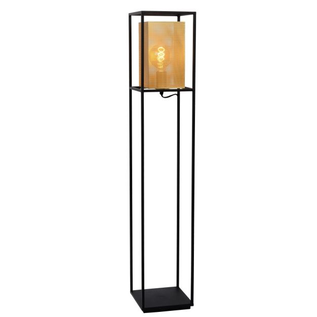 Lucide Sansa - Vloerlamp - 22 x 22 x 120 cm - zwart