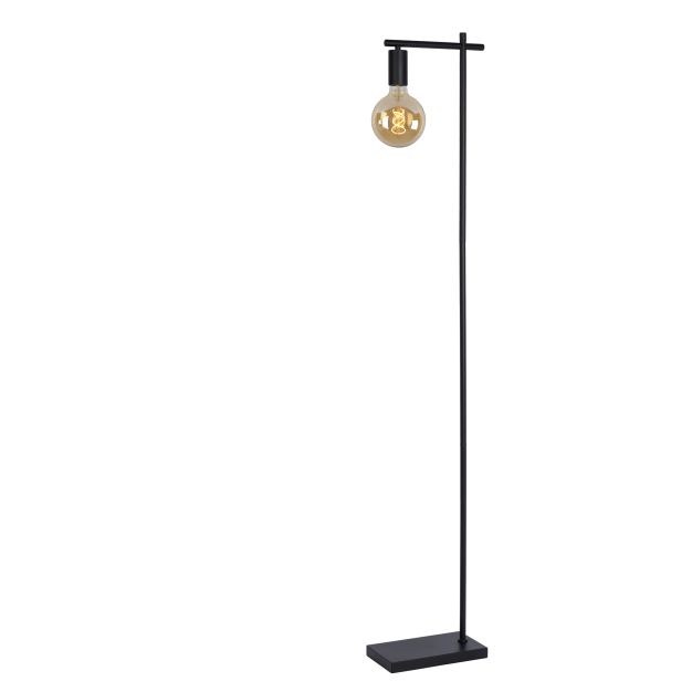Lucide Leanne - staanlamp - 15 x 26 x 152 cm - zwart
