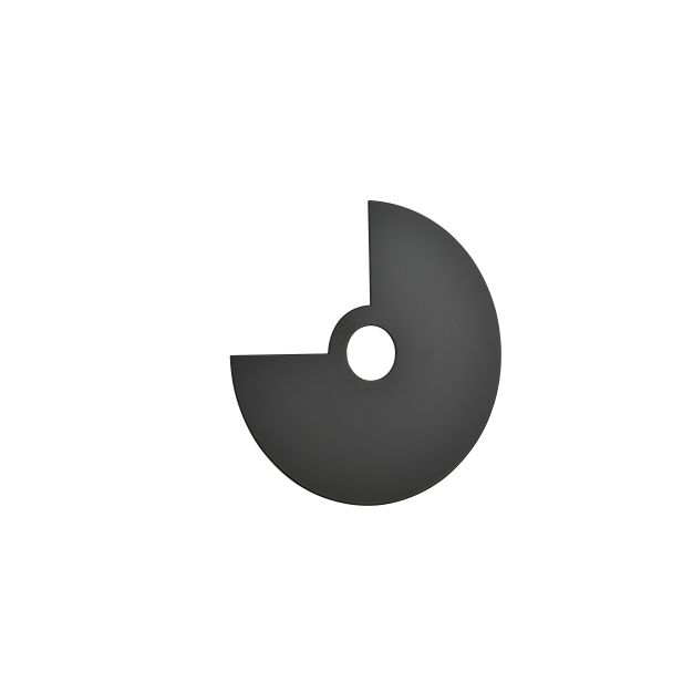 Artdelight Moon - accessoire ring - Ø 24cm - zwart