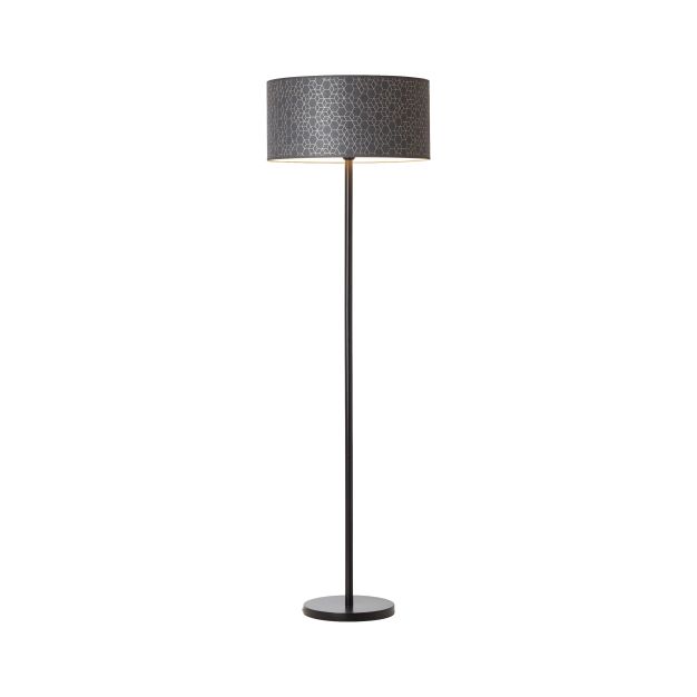 Brilliant Galance - staanlamp - 164,5 cm - zwart