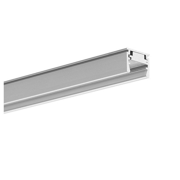Klus Regulor - LED profiel - 1,2 x 1,6 cm - geanodiseerd zilver