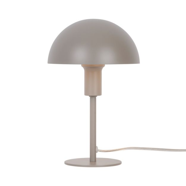 Nordlux Ellen Mini - tafellamp - Ø 16 x 25 cm - licht bruin
