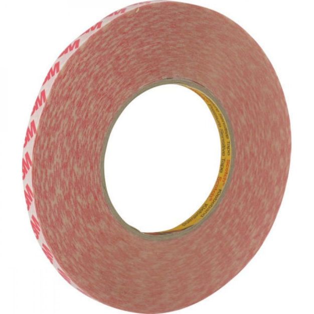 3M dubbelzijdige tape - 0,9 x 500 cm - transparant