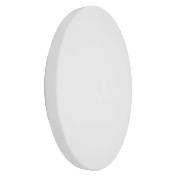 Century Italia Blanca Slim - wand- en plafondlamp - Ø 24,5 x 5,5 cm - 14W LED incl. - wit