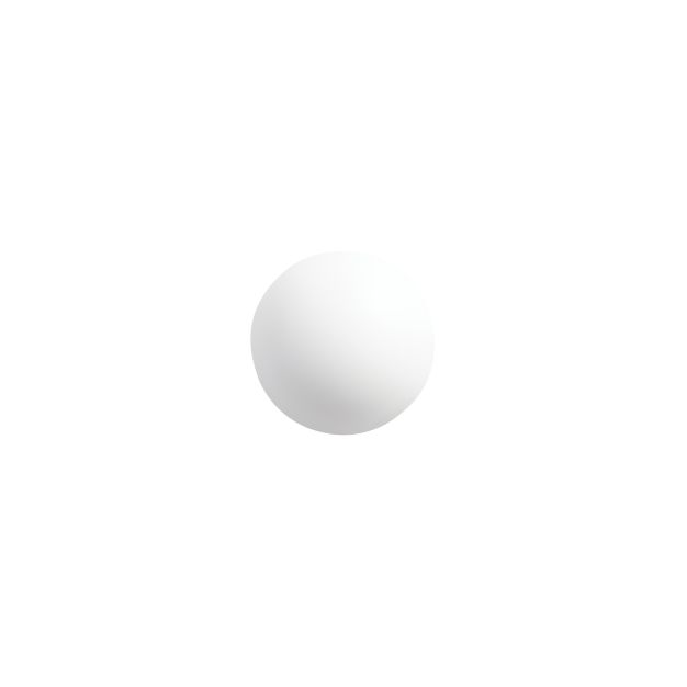 Nova Luce Iona - wandlamp - Ø 12,5 x 5 cm - 3W LED incl. - zandwit