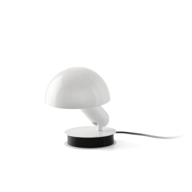 Faro Bela - tafellamp - Ø 14,6 x 24 cm - wit