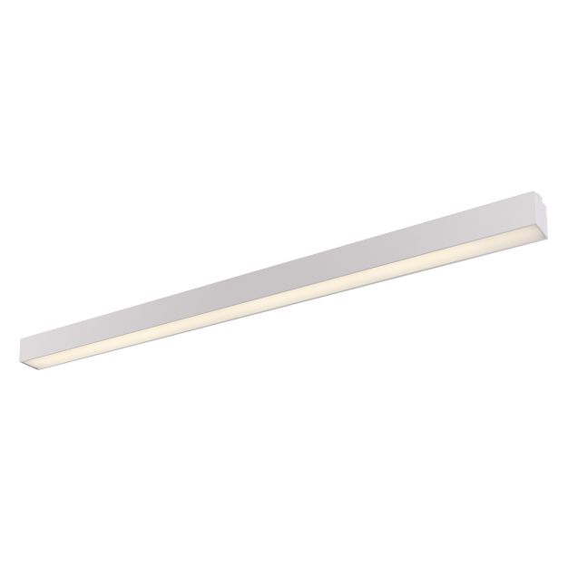 Maxlight Linear - plafondverlichting - 113 x 5 x 6 cm - 36W LED incl. - wit
