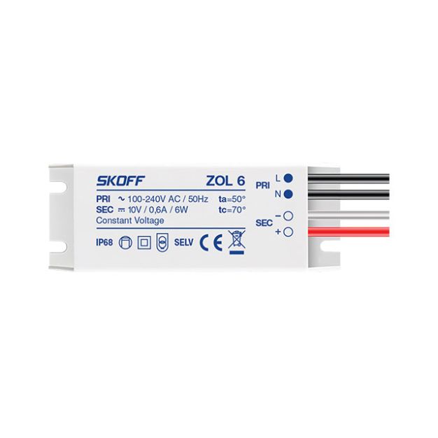 Skoff LED driver - 10Vdc/230V - 6W