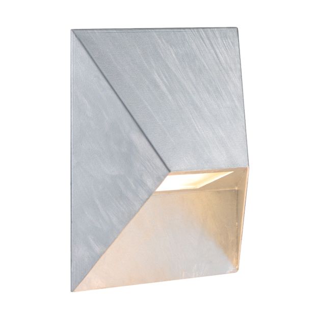 Nordlux Pontio - buiten wandverlichting - 15 x 9 x 19 cm - IP54 - gegalvaniseerd staal