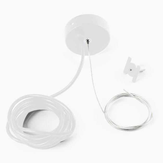 Faro Neso - pendel-kabel incl. stroomtoevoer - wit