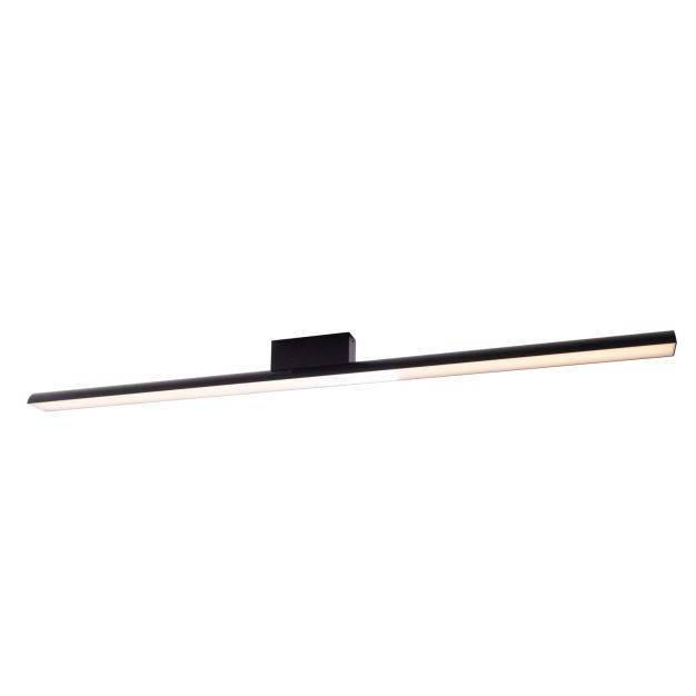 Maxlight Tampa - plafondlamp - 120 x 6 x 8,3 cm - 36W LED incl. - IP44 - zwart