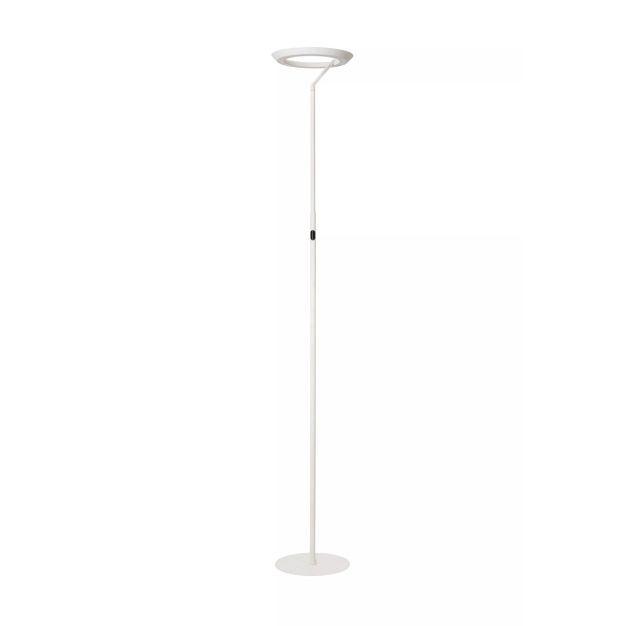 Lucide Celeste - staanlamp - Ø 28 x 174 cm - 21W dimbare LED incl. - wit