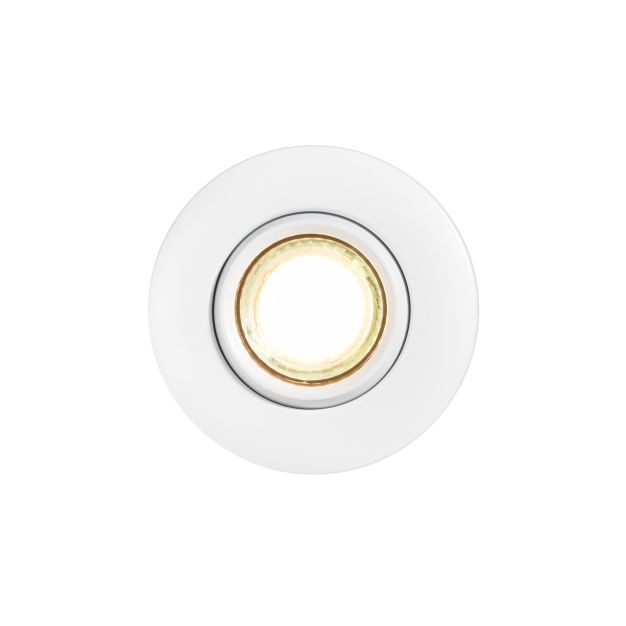 Nordlux Umberto - inbouwspot - Ø 96 mm - Ø 76 mm inbouwmaat - IP44 - wit