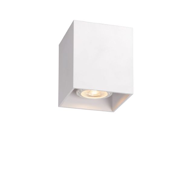 Lucide Bodi Square - opbouwspot - 8,2 x 8,2 x 9,5 cm - wit