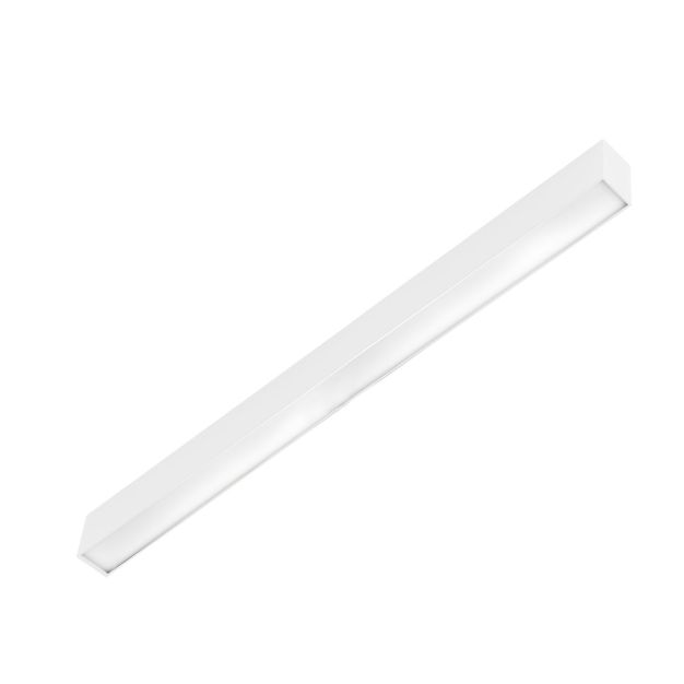 Faro Neso Line - armatuur voor magnetische rail - 64 x 3,4 x 5,6 cm - 26W DALI dimbare LED warm wit (2700K) incl. - wit