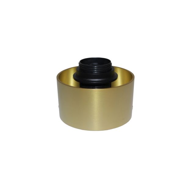 Artdelight Rosario - lamphouder voor PL 202 - Ø10,5 x 9,5 cm - goud