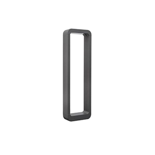 Nova Luce Ned - tuinpaal - 15 x 6 x 50 cm - 6W LED incl. - IP54 - donkergrijs