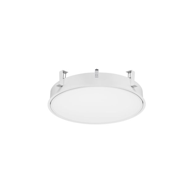 Nova Luce Perfect Profile Trimless - inbouwspot - Ø 640 mm, 670 mm inbouwmaat - 40W dimbare LED incl. - 3000K - wit