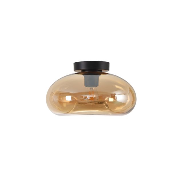 Artdelight Paradise - plafondverlichting - Ø 28 x 17 cm - amber